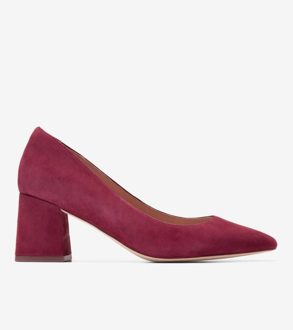 Cole Haan Dress Shoes | Heels & Pumps*Women's Cassandra Block Heel Pumps BlackCherry