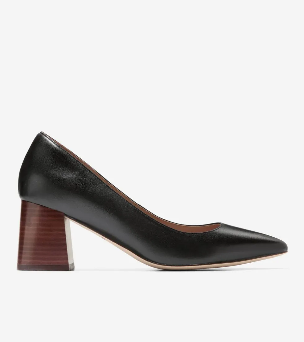 Cole Haan Dress Shoes | Heels & Pumps*Women's Cassandra Block Heel Pumps Black-Brown