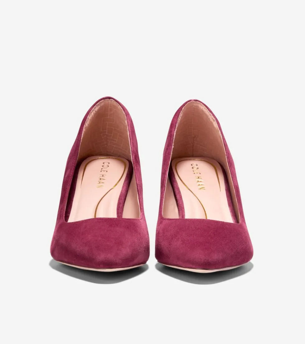 Cole Haan Dress Shoes | Heels & Pumps*Women's Cassandra Block Heel Pumps BlackCherry