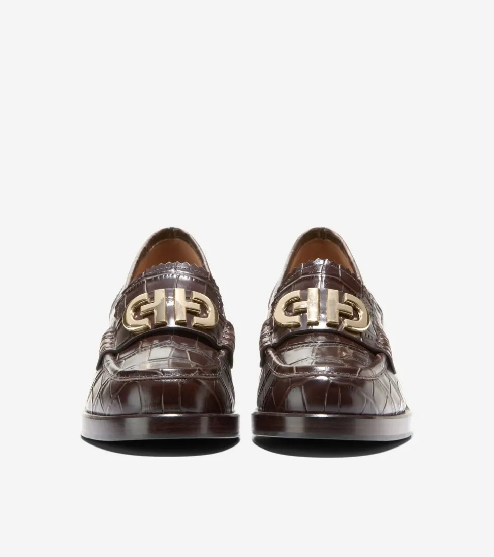 Cole Haan Dress Shoes | Loafers & Drivers*Women's Charlsie Loafers ChocolateCroc