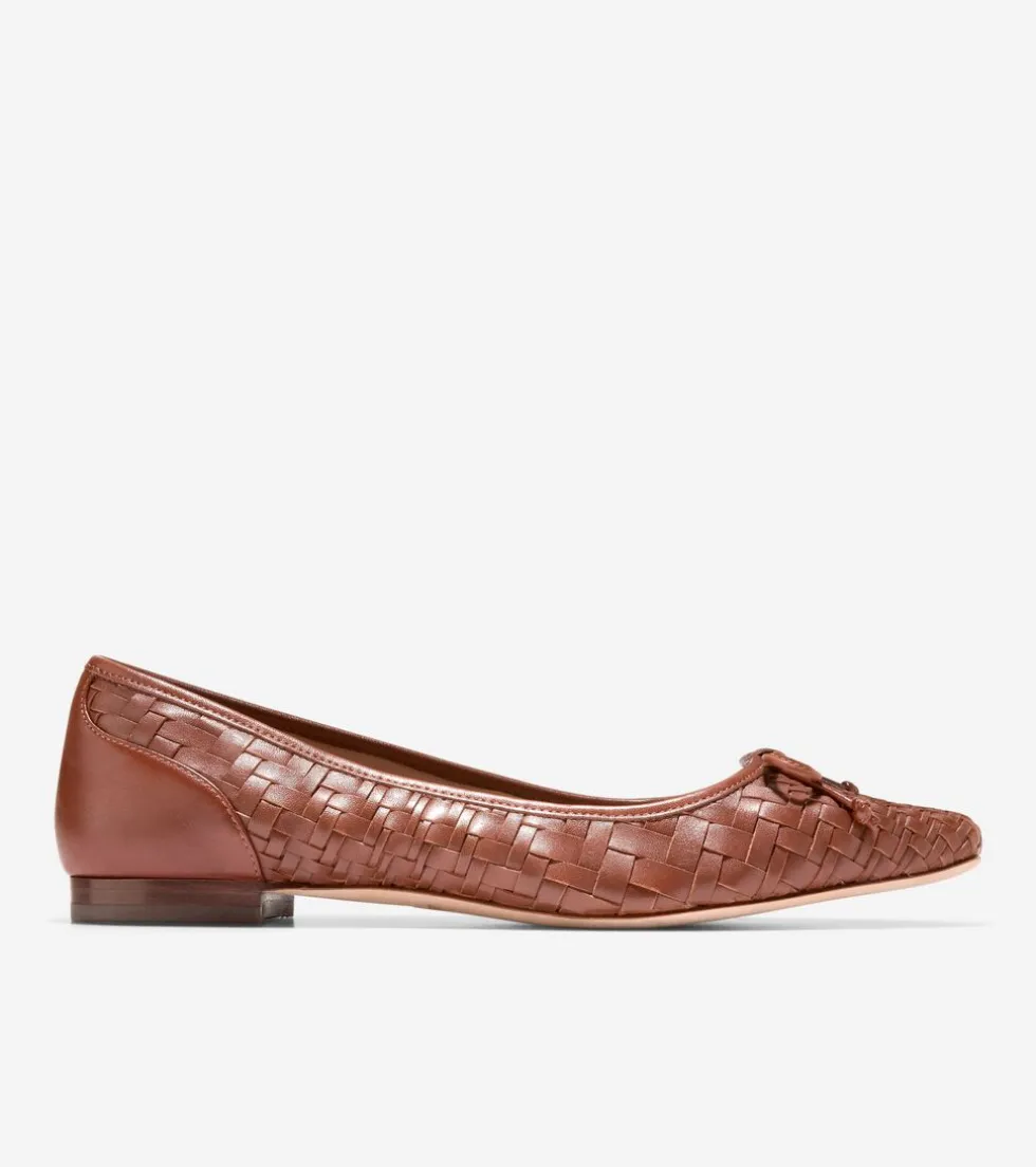 Cole Haan Dress Shoes | Flats & Ballets*Women's Chlea Ballet Flats Cuoio