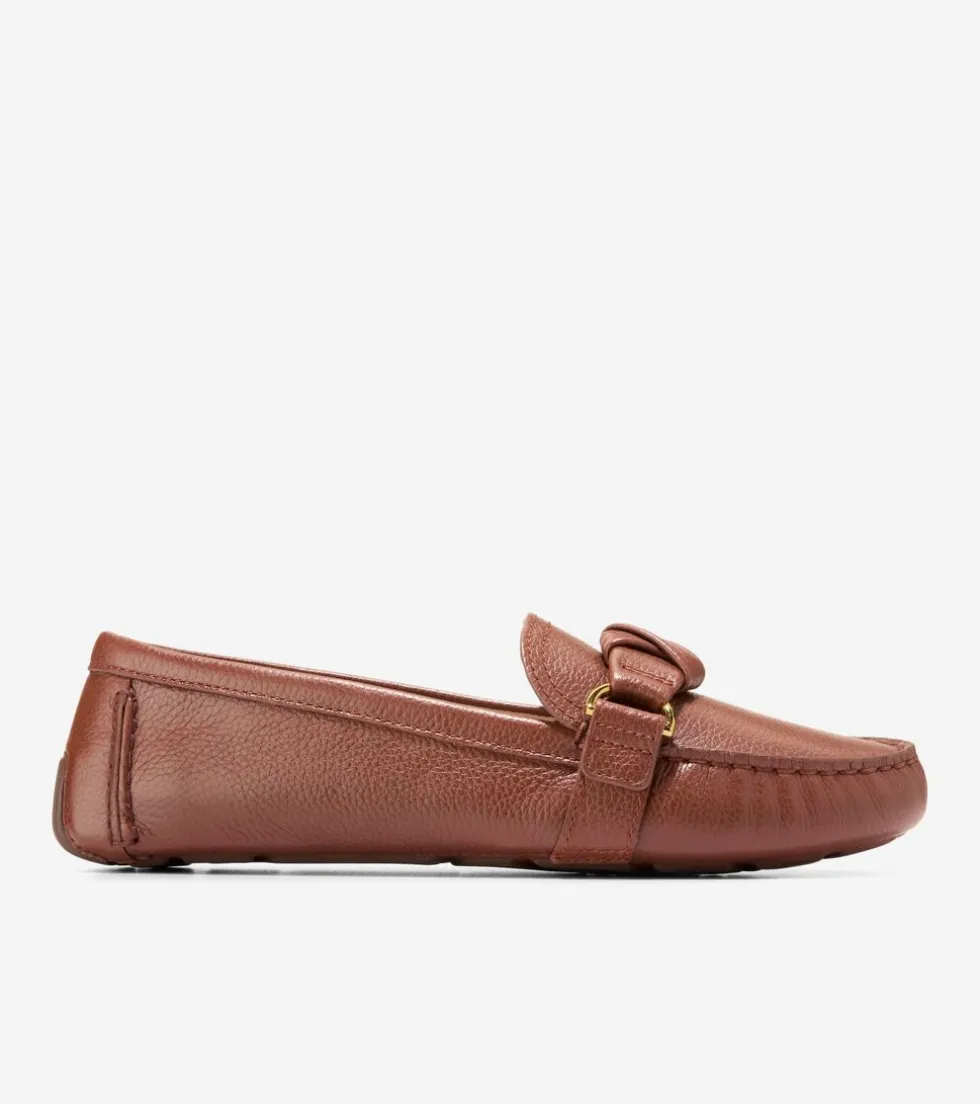 Cole Haan Loafers & Drivers*Women's Emmie Knot Drivers Cuoio