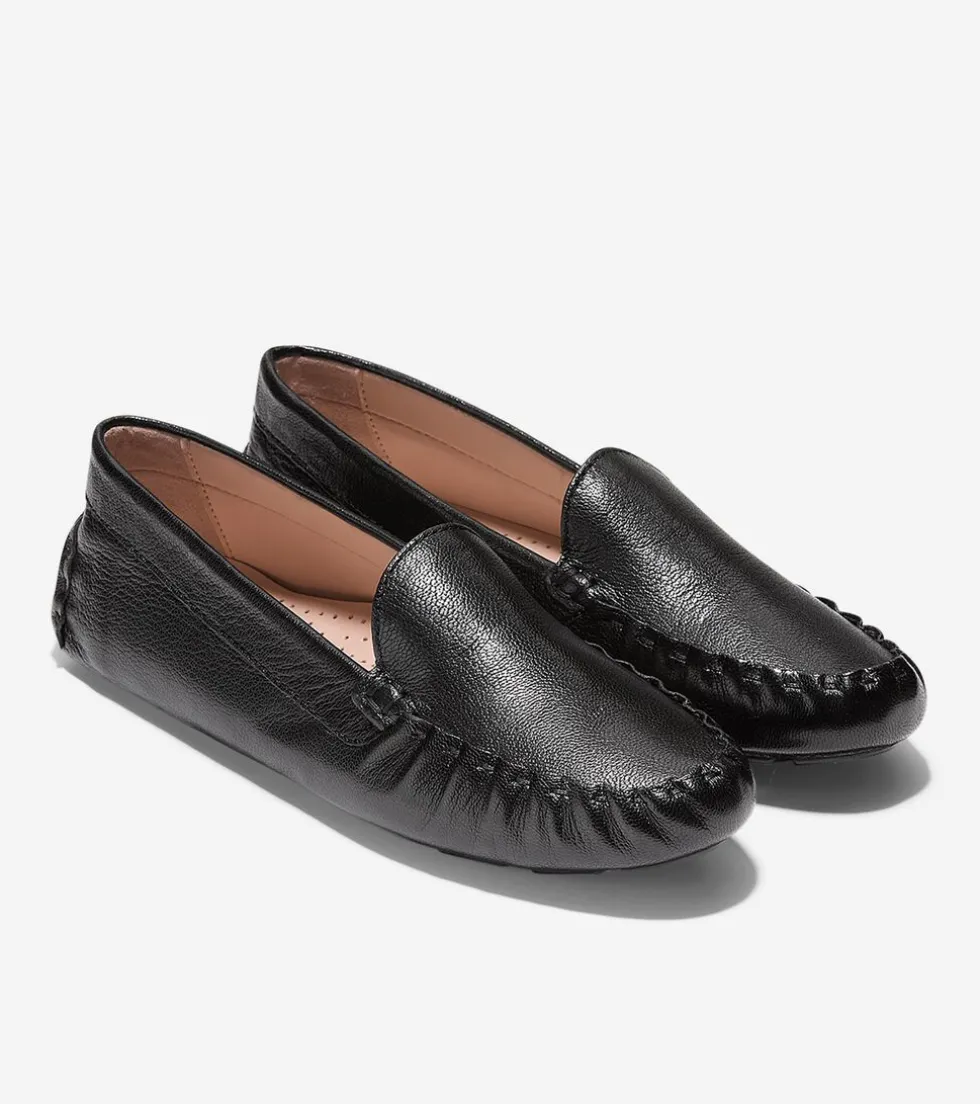 Cole Haan Dress Shoes | Loafers & Drivers*Women's Evelyn Driver BlackLeather