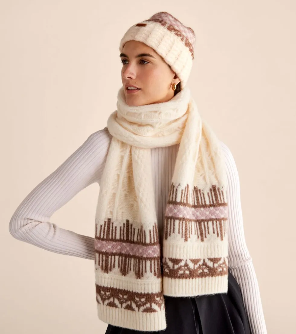 Cole Haan Hats, Gloves, & Scarves | Hats, Gloves, & Scarves*Women's Fair Isle Cuff Hat Natural