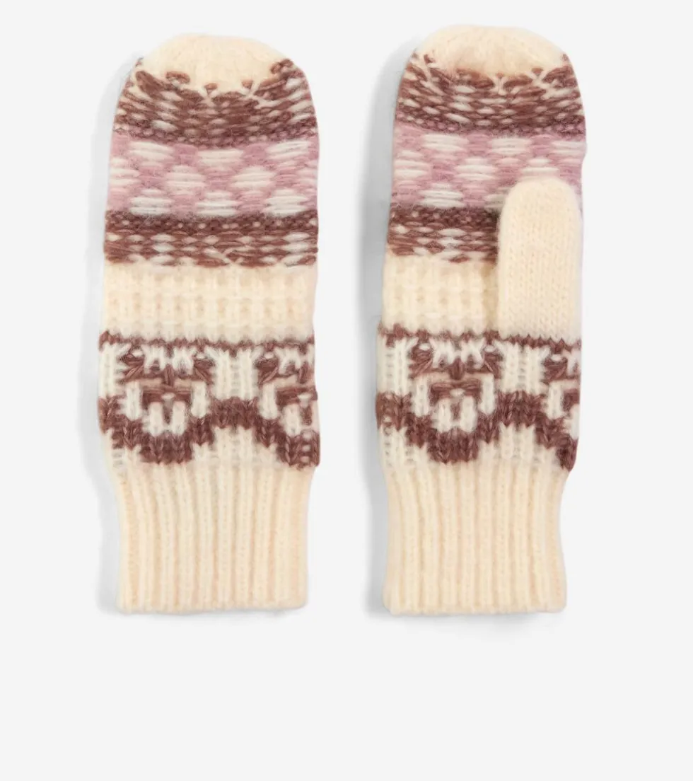 Cole Haan Hats, Gloves, & Scarves | Hats, Gloves, & Scarves*Women's Fair Isle Mittens Natural