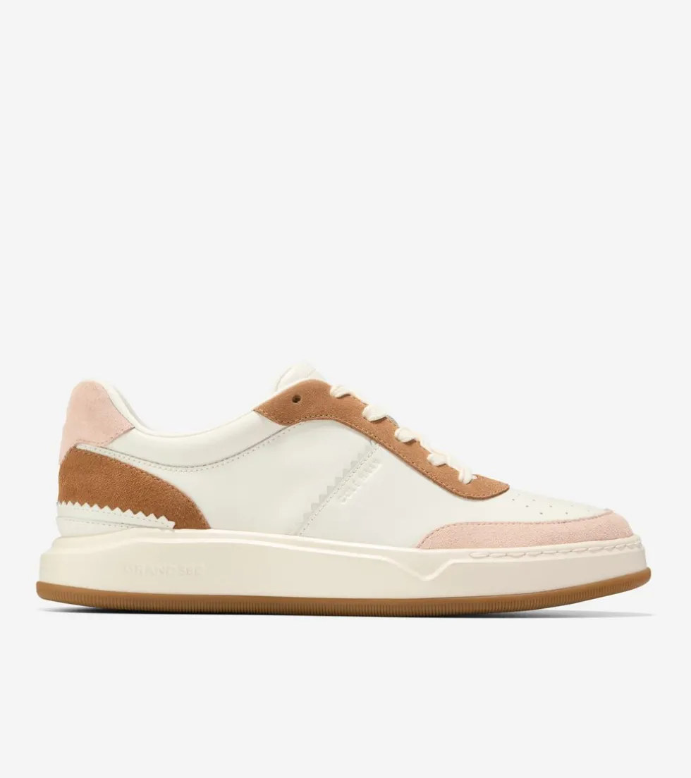 Cole Haan Sneakers*Women's Grandprø Carissa Sneakers Ivory-Porcelain-GoldenHoney