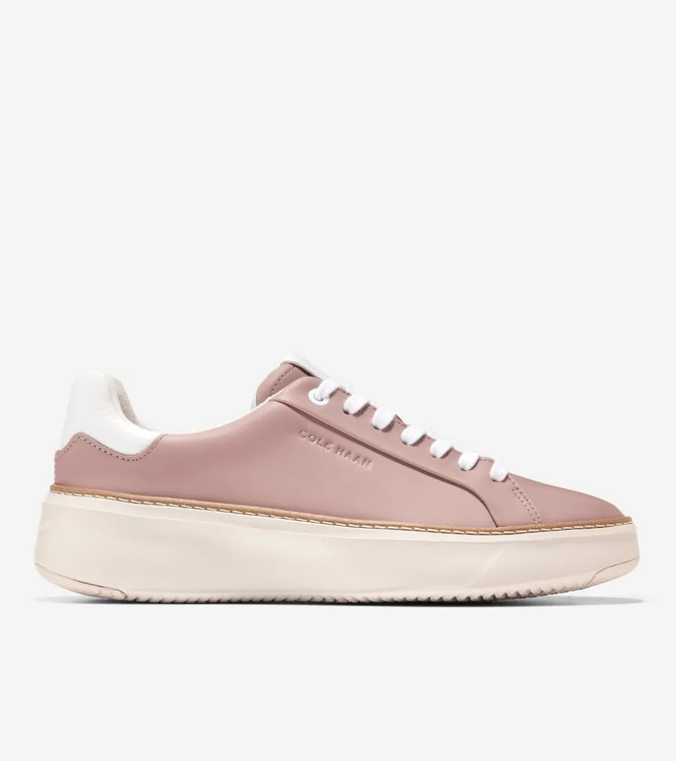 Cole Haan Sneakers*Women's GrandPrø Topspin Sneakers Fawn-White-CrystalGray