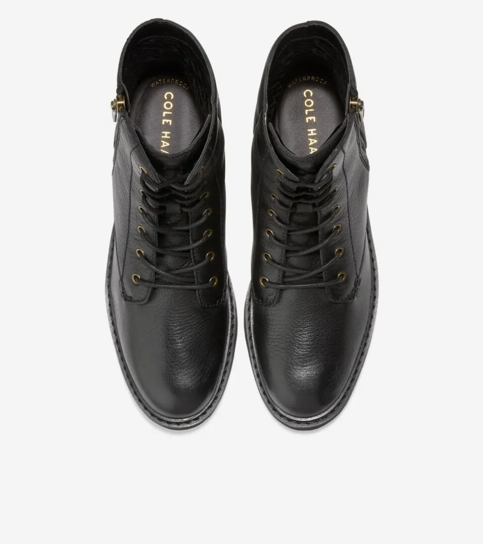 womens_greenwich_waterproof_laceup_boots_3.webp Cole Haan Boots*Women's Greenwich Waterproof Lace-Up Boots Black