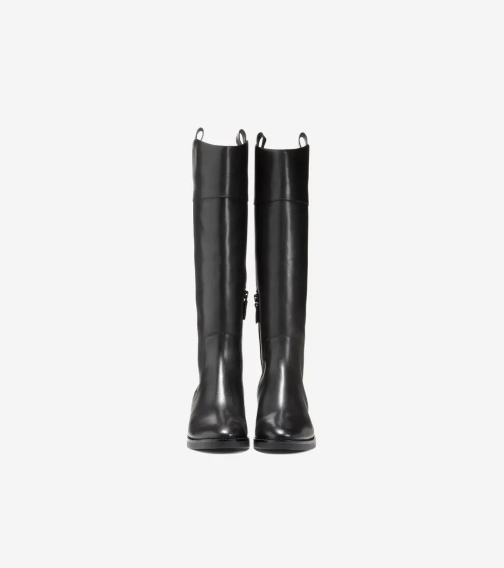 Cole Haan Boots*Women's Hampshire Riding Boot Black