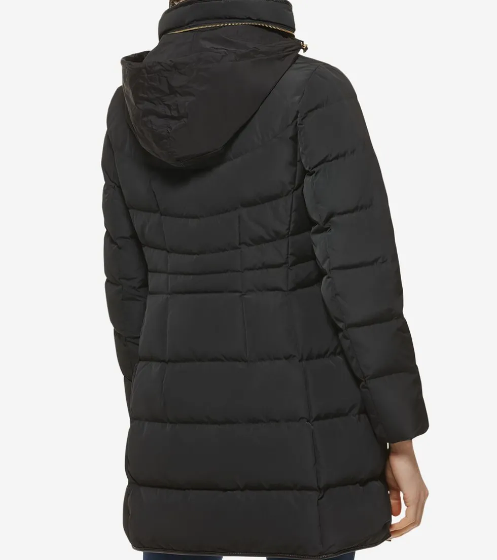 Cole Haan Puffer Jackets | Quilted Jackets*Women's Hidden-Hood Puffer Coat Black