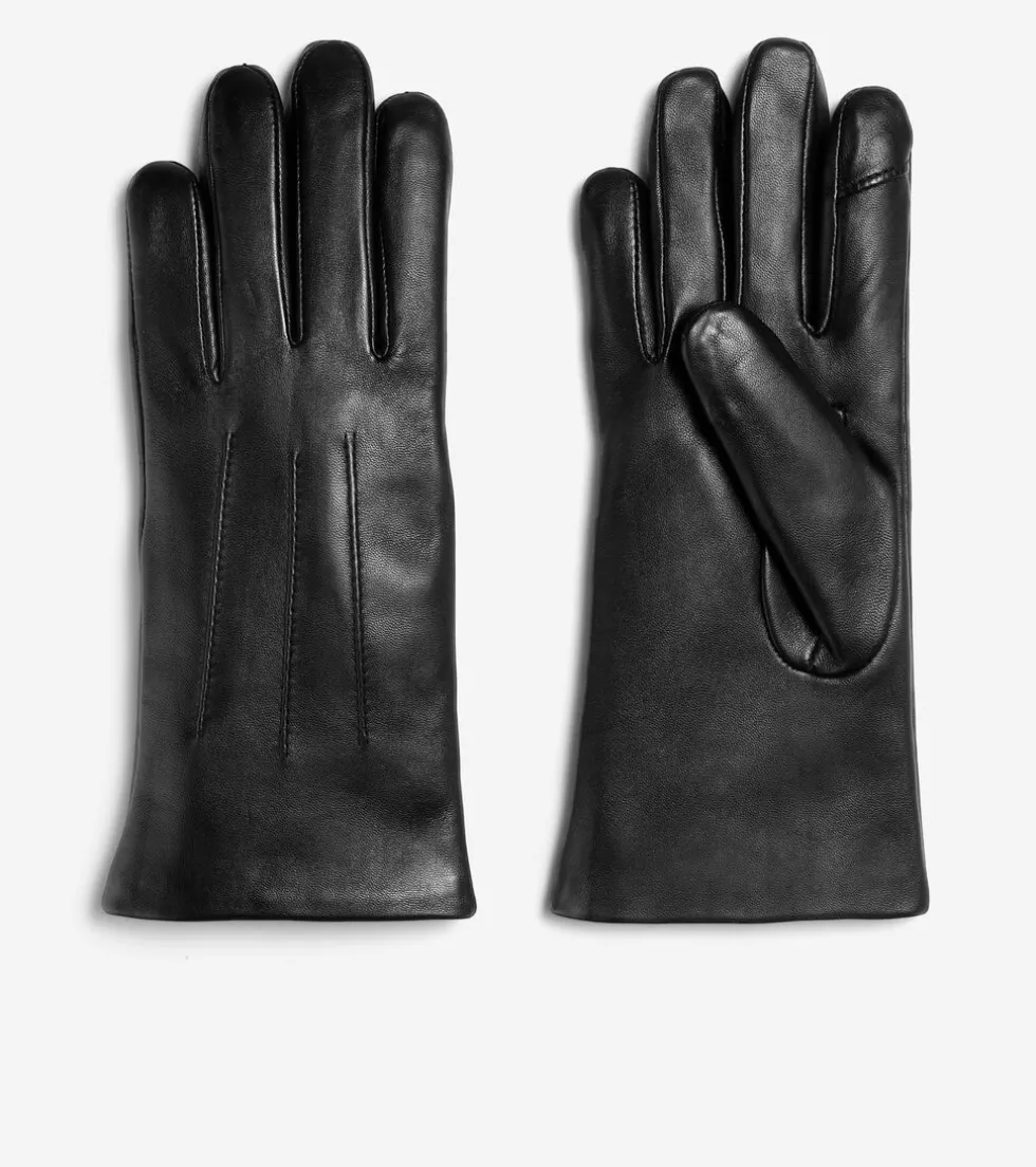 Cole Haan Hats, Gloves, & Scarves | Hats, Gloves, & Scarves*Women's Leather Touch Screen Gloves Black