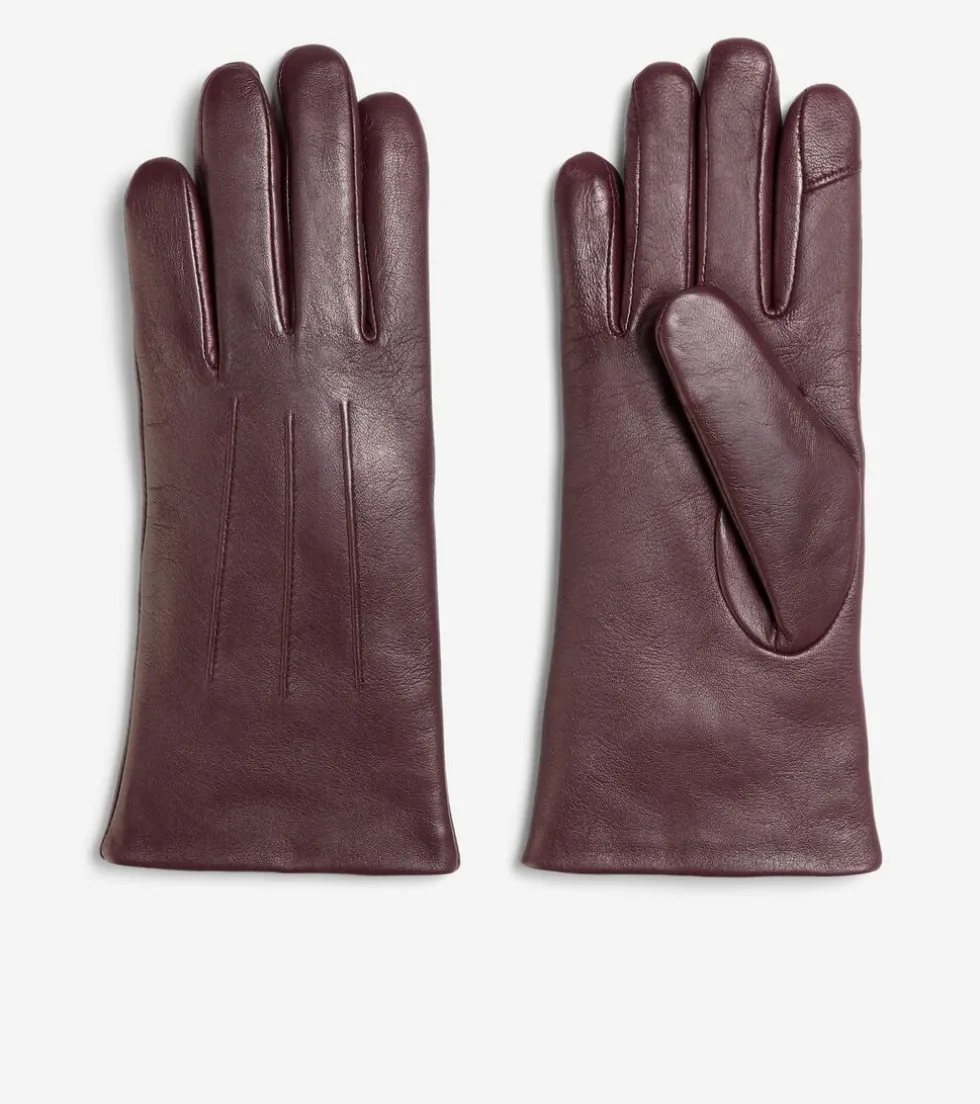 Cole Haan Hats, Gloves, & Scarves | Hats, Gloves, & Scarves*Women's Leather Touch Screen Gloves Pinot