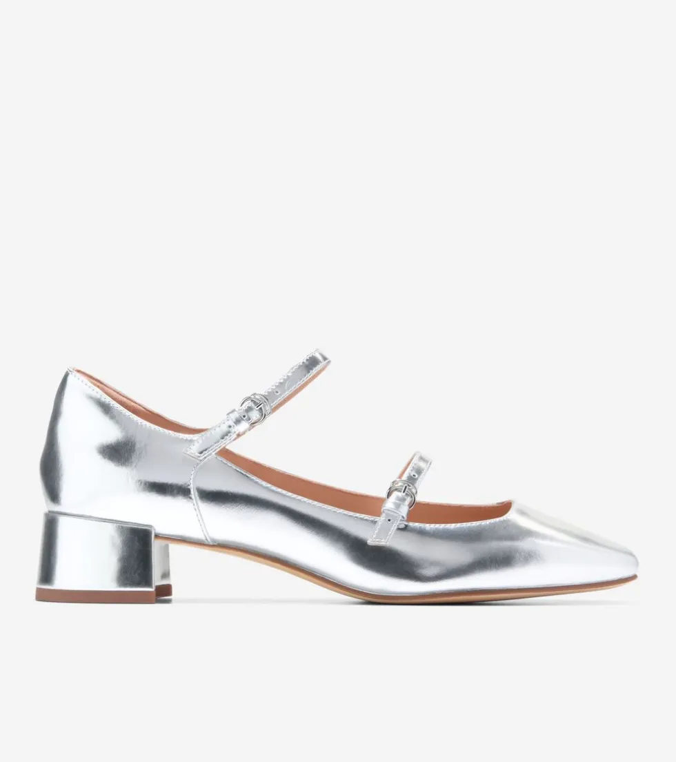 Cole Haan Dress Shoes | Heels & Pumps*Women's Paxton Mary Jane Pumps SilverSpecchio