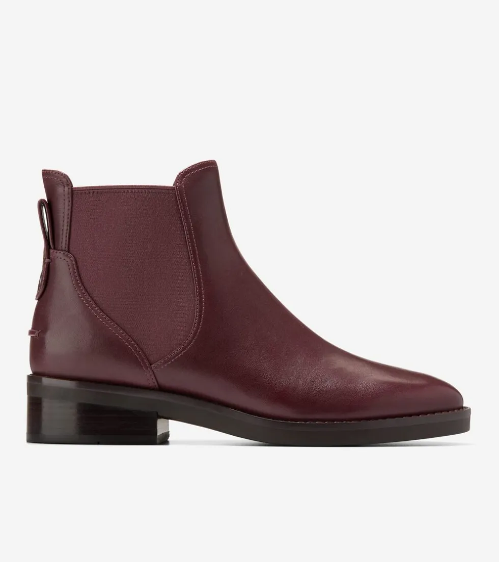 Cole Haan Boots*Women's Rebecca Chelsea Boots Bloodstone