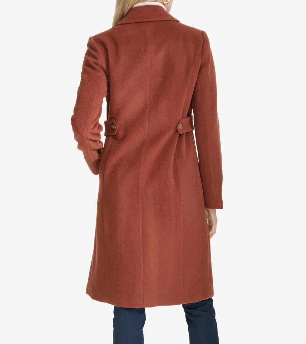 Cole Haan Wool Coats | Peacoats & Blazers*Women's Slick Wool Coat Castor