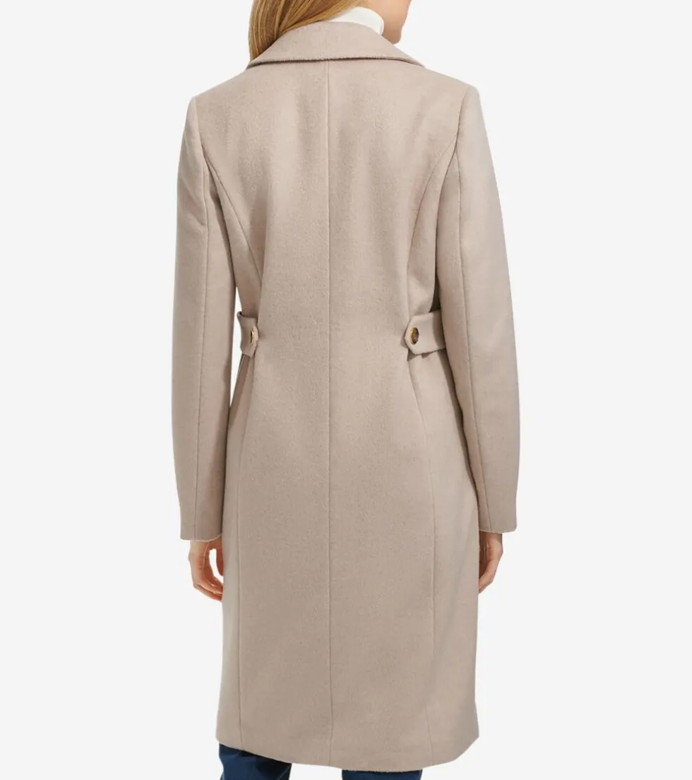 Cole Haan Wool Coats | Peacoats & Blazers*Women's Slick Wool Coat Bone