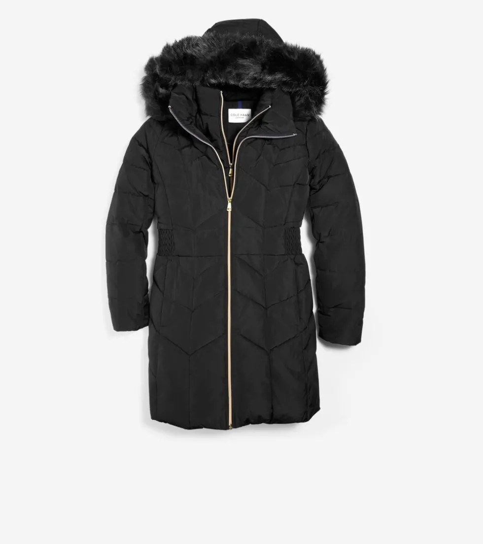 Cole Haan Puffer Jackets | Outerwear*Women's Taffeta Down Coat Black