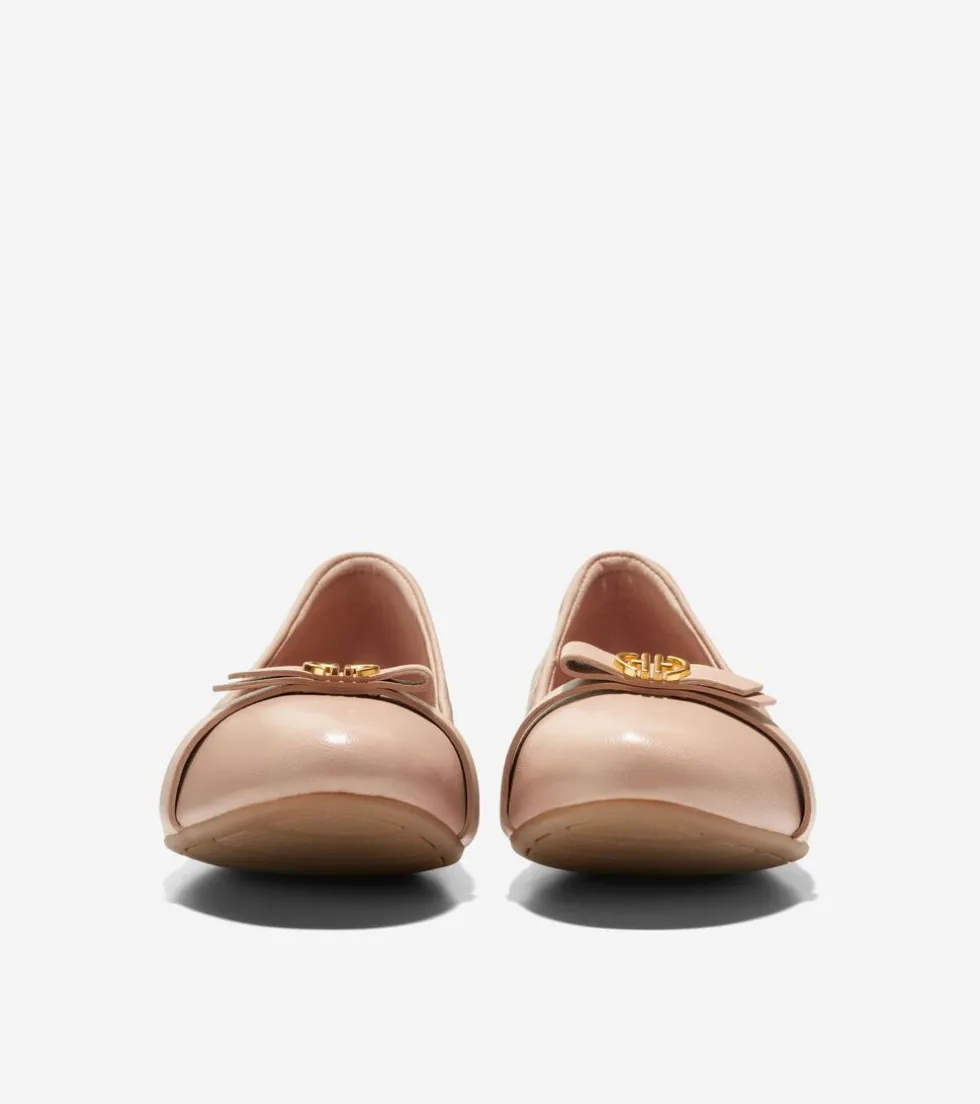 Cole Haan Flats & Ballets*Women's Tova Bow Ballet Brush