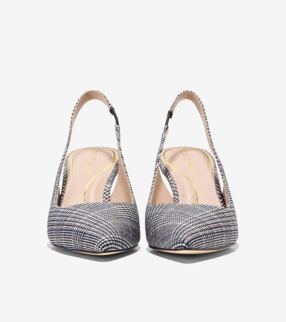 Cole Haan Dress Shoes | Heels & Pumps*Women's Vandam Slingback Pumps MiniPlaid