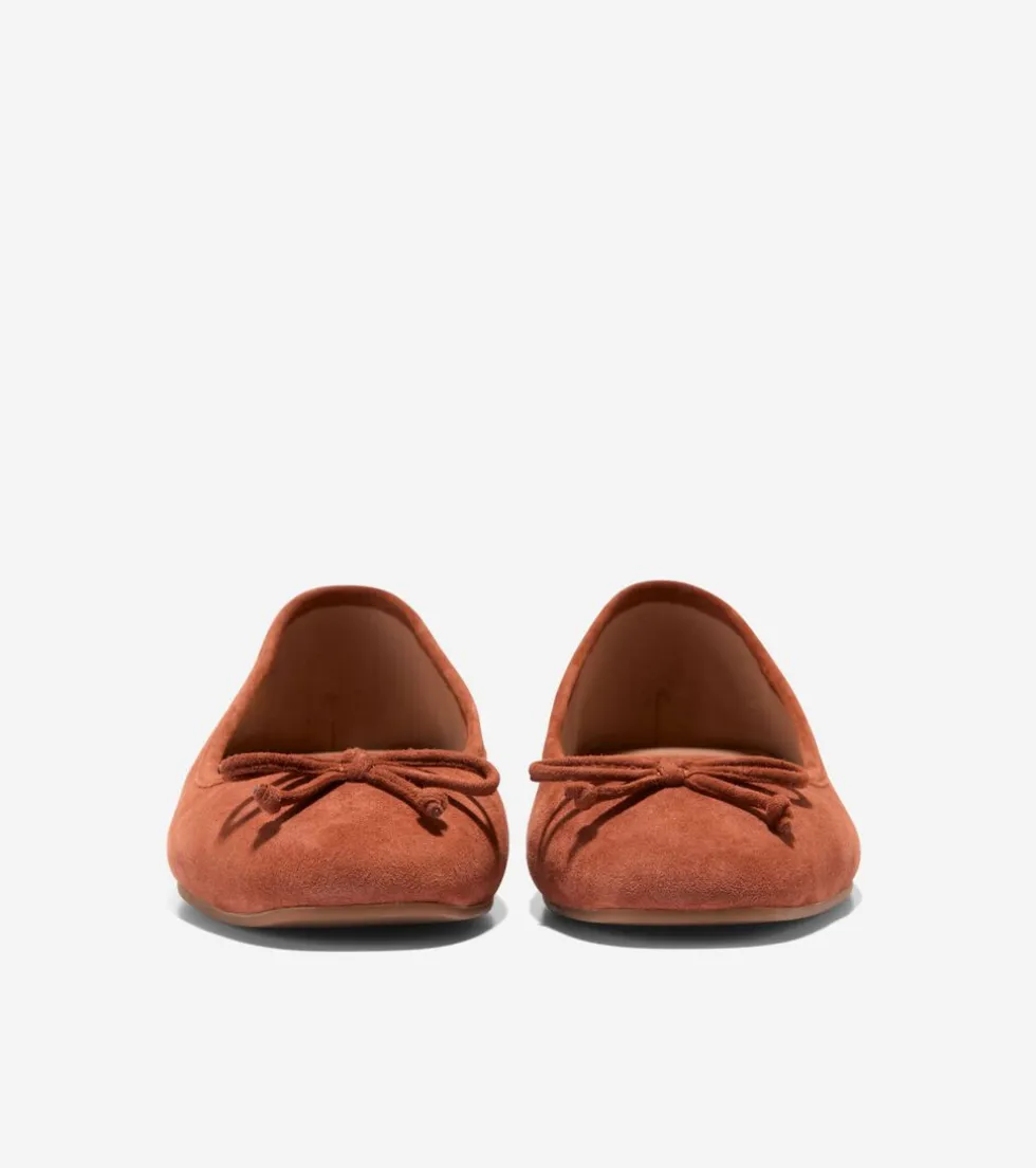 Cole Haan Flats & Ballets*Women's Yara Soft Ballet Flats Cuoio