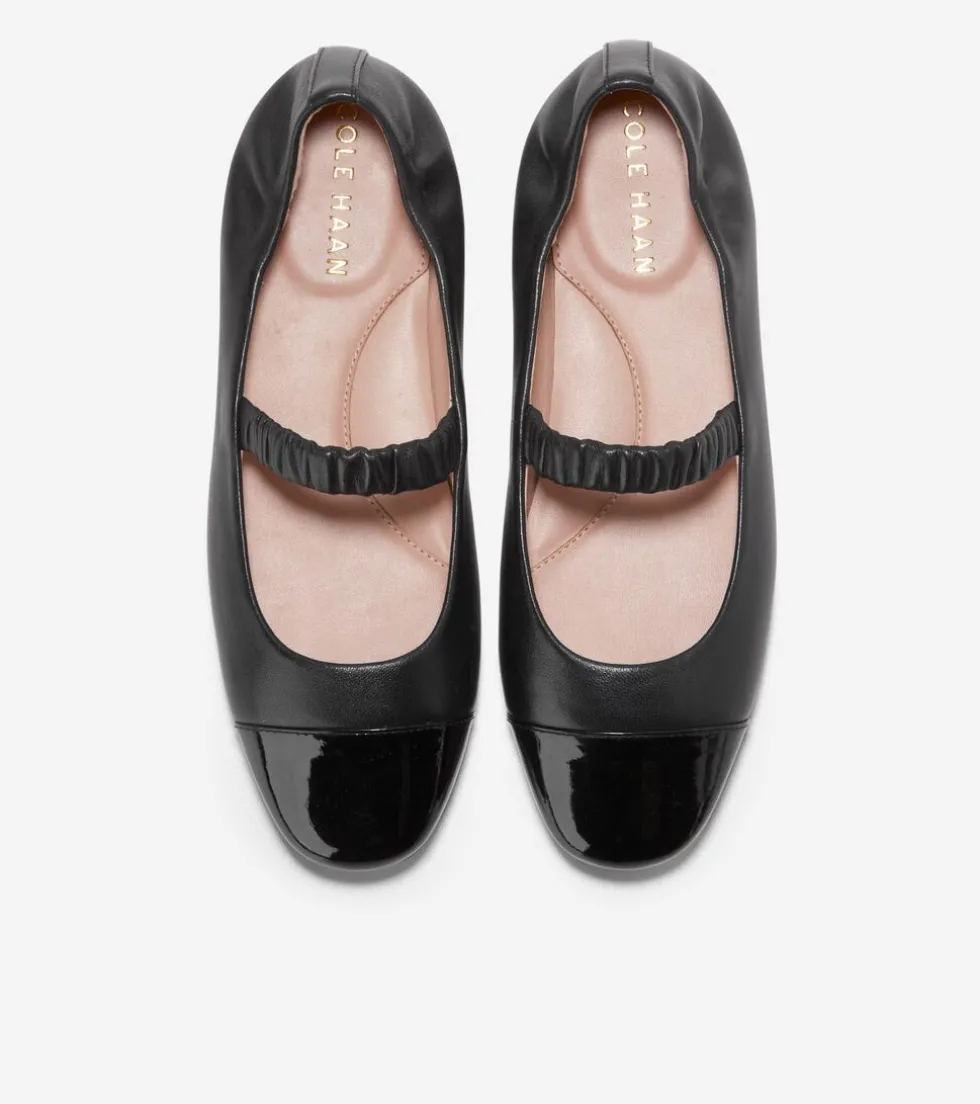 womens_yvette_mary_jane_ballet_flats_4.webp Cole Haan Flats & Ballets*Women's Yvette Mary Jane Ballet Flats Black