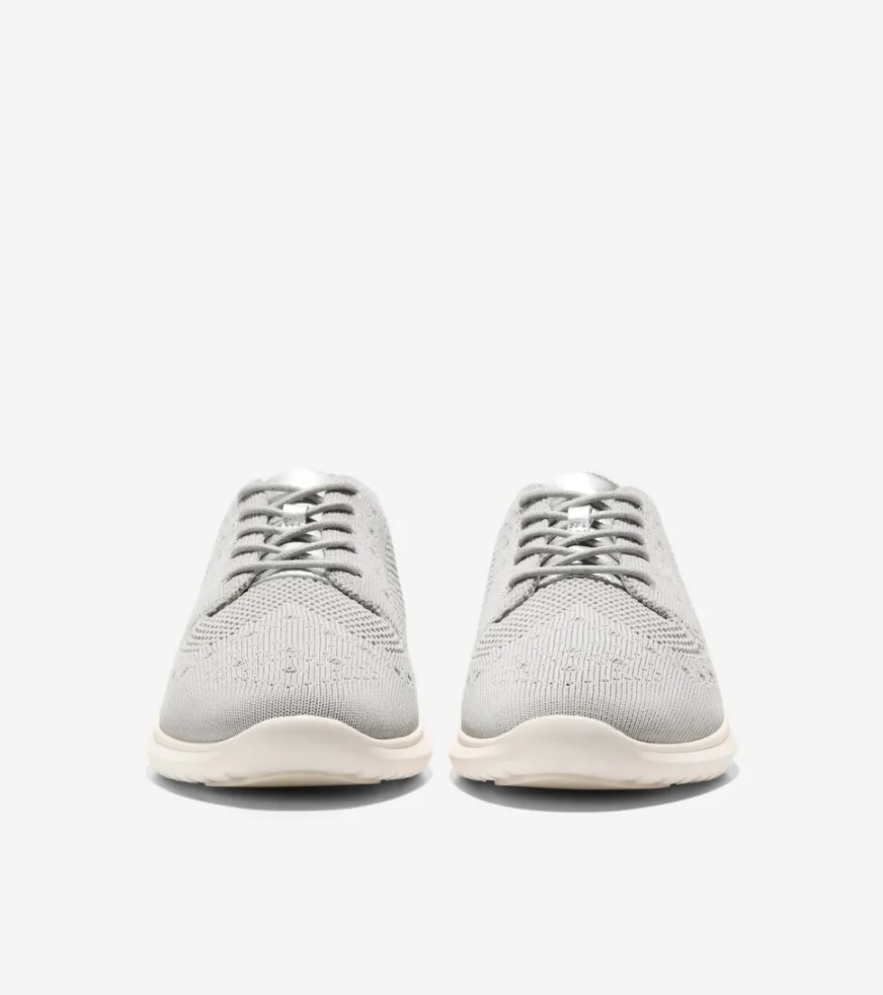 Cole Haan Oxfords*Women's ZERØGRAND Meritt Stitchlite™ Oxfords Silver