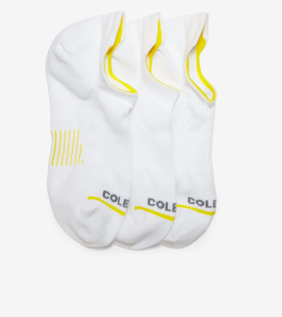 Cole Haan Socks*Women's ZERØGRAND 3-Pair Liner Socks White